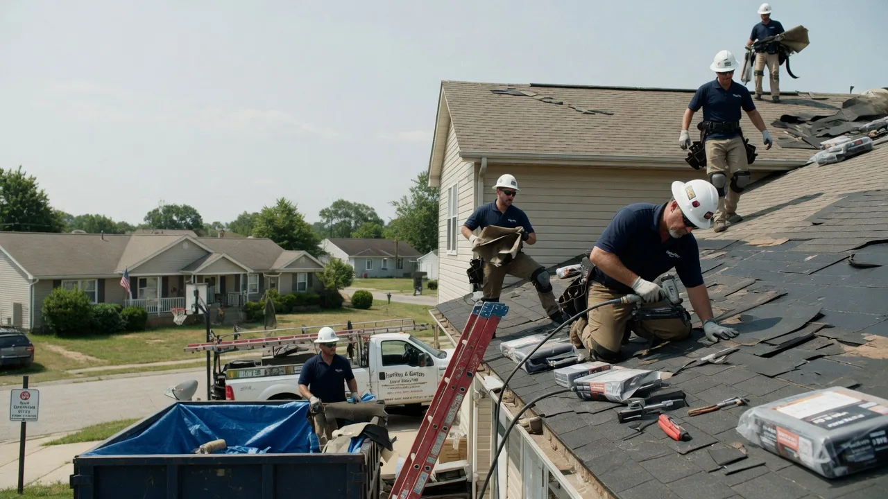 Roof Replacement in New Athens, OH near me